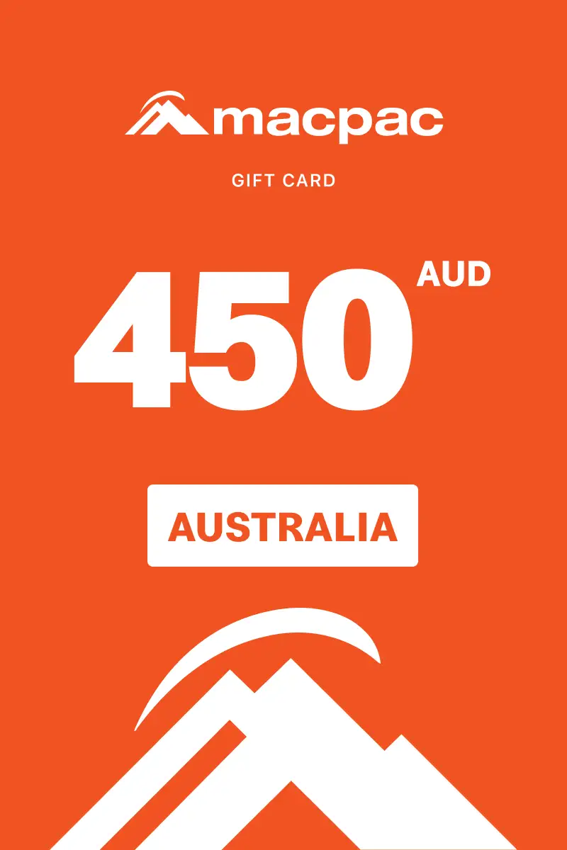 Macpac 450 AUD Gift Card (Australia) - Digital Key