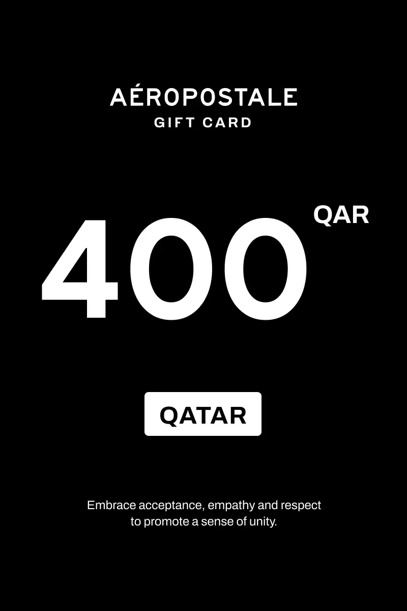 Aeropostale 400 QAR Gift Card (Qatar) - Digital Key