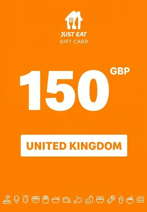 Just Eat 150 GBP Gift Card (United Kingdom) - Digital Key