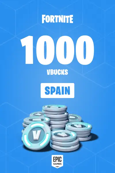 Fortnite - 1000 V-Bucks Card (Spain) - Digital Key