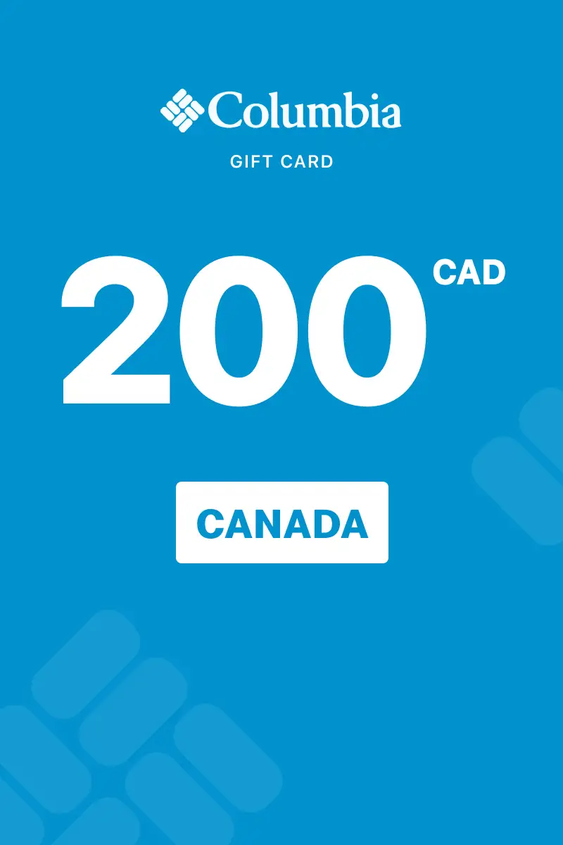Columbia Sportswear 200 CAD Gift Card (Canada) - Digital Key