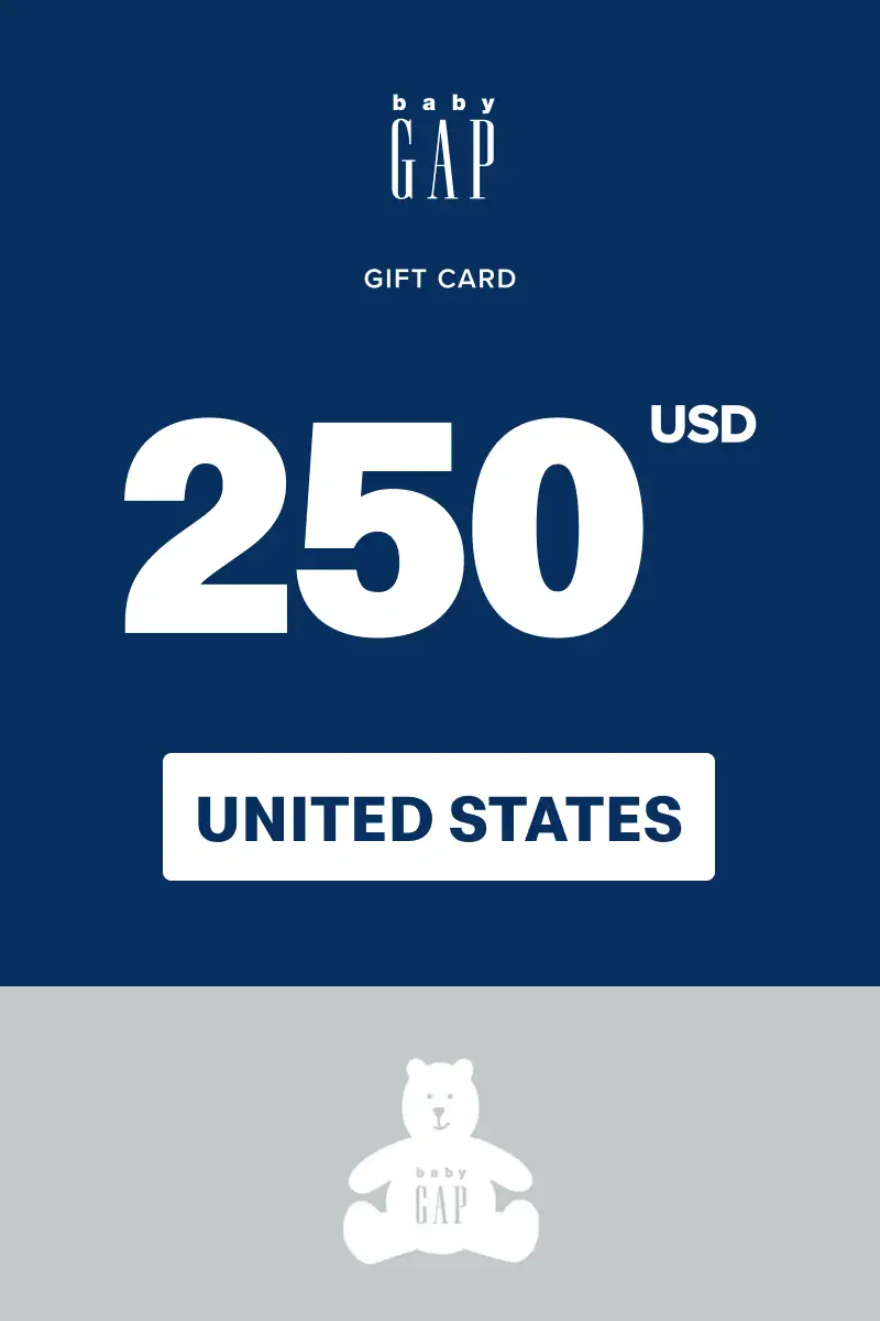 babyGap 250 USD Gift Card (United States) - Digital Key