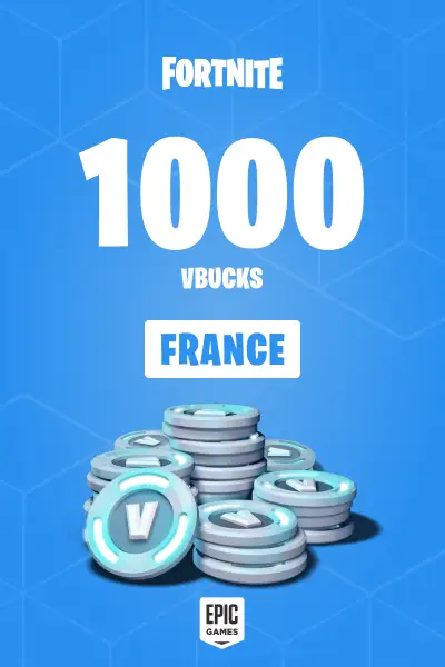 Fortnite - 1000 V-Bucks Card (France) - Digital Key