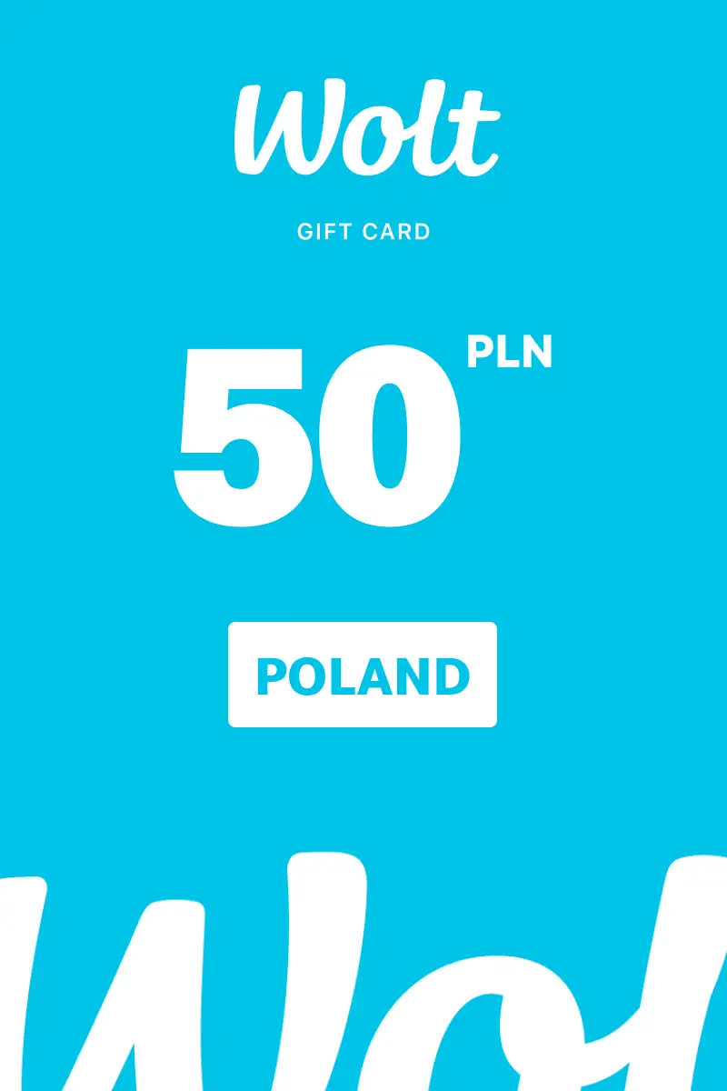 Wolt 50 PLN Gift Card (Poland) - Digital Key