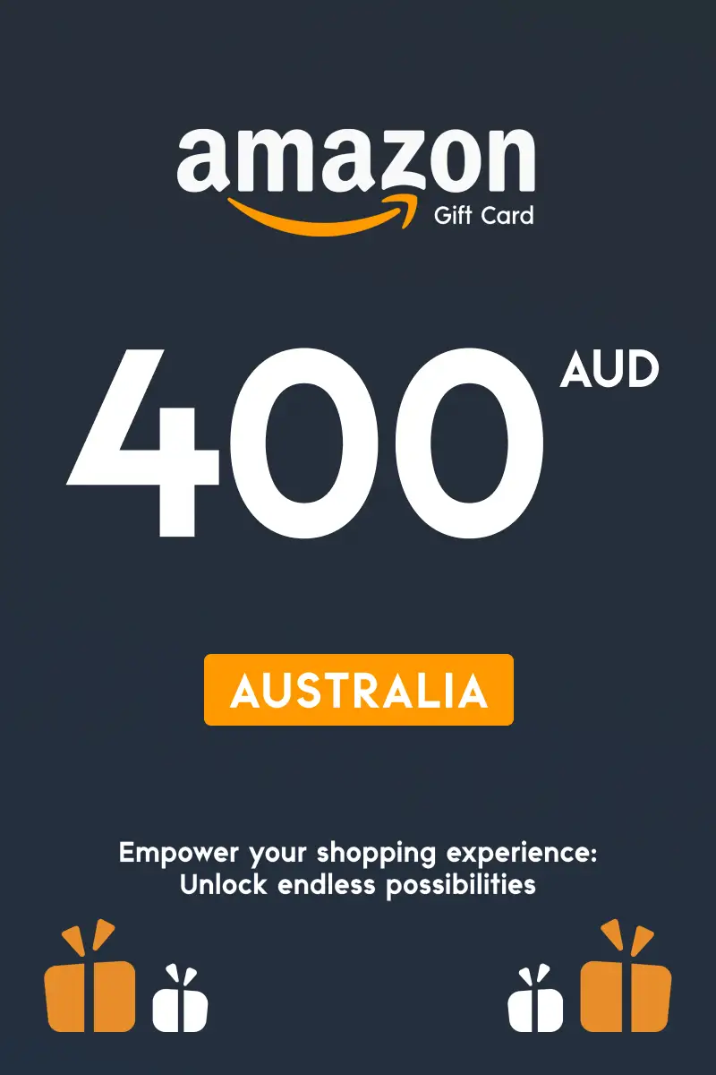 Amazon 400 AUD Gift Card (Australia) - Digital Key