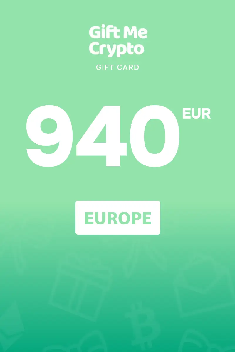 Gift Me Crypto (SOLANA) 940 EUR Gift Card (Europe) - Digital Key
