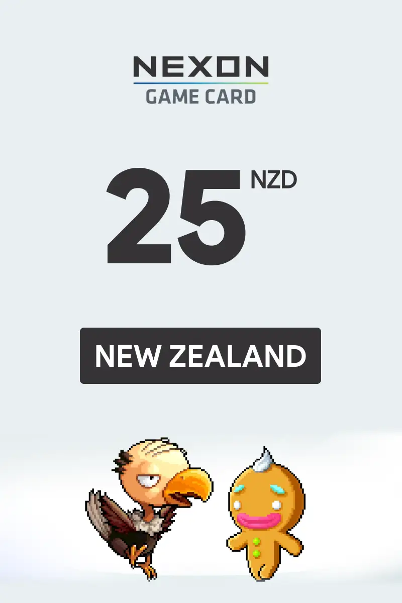 Nexon Game Card 25 NZD Gift Card (New Zealand) - Digital Key