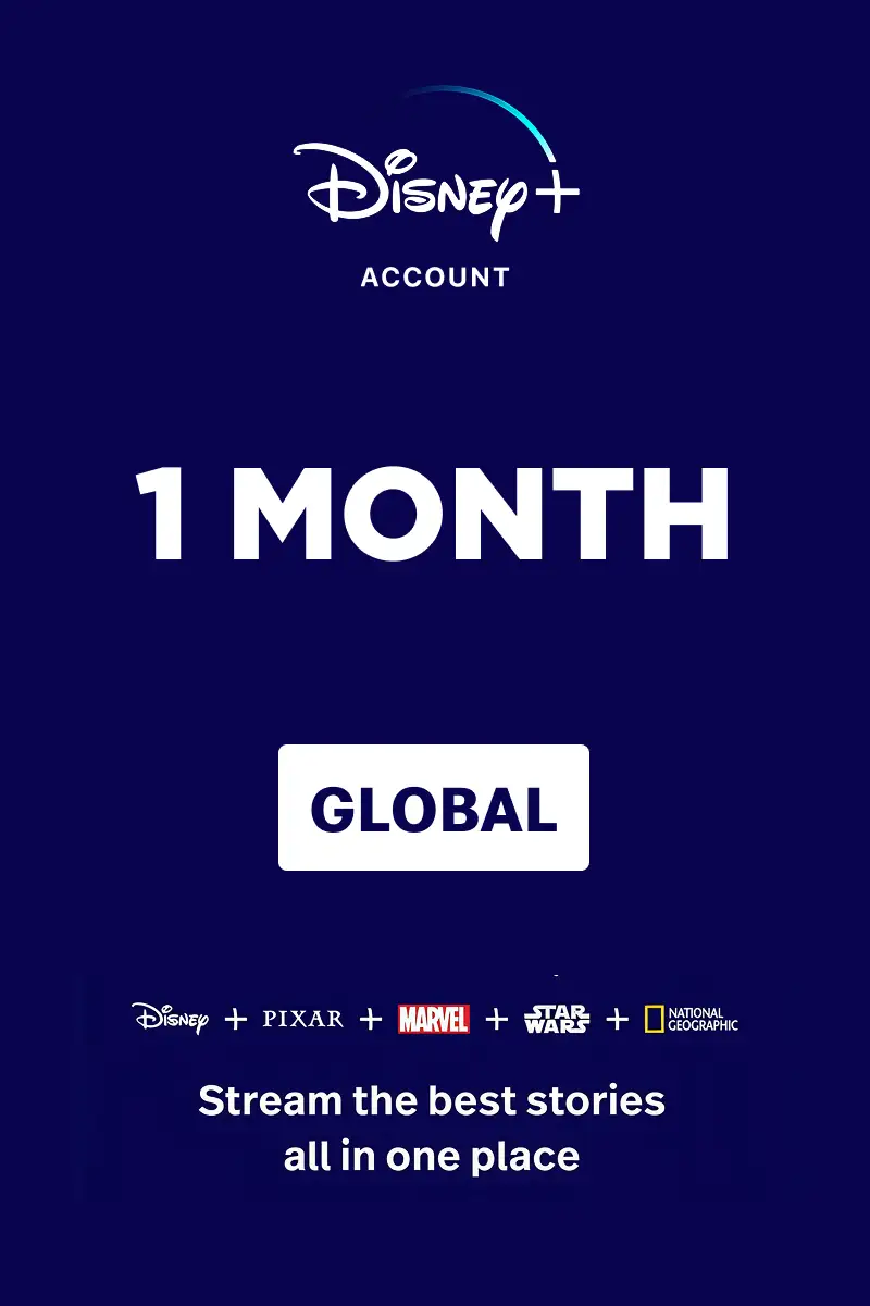 Disney+ 1 Month Subscription (Global) - Disney+ Account