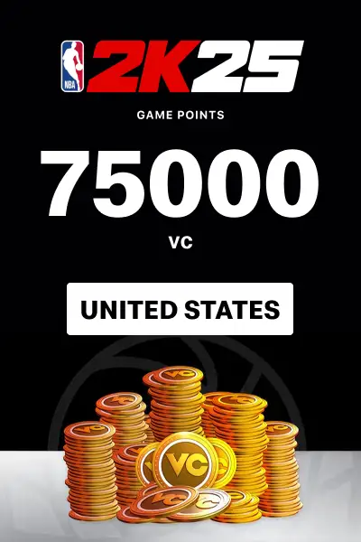 NBA 2K25 - 75000 VC (United States) (Xbox Series X|S) - Xbox Live - Digital Key