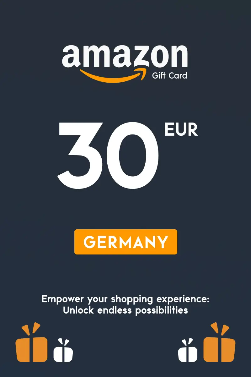 Amazon 30 EUR Gift Card (Germany) - Digital Key