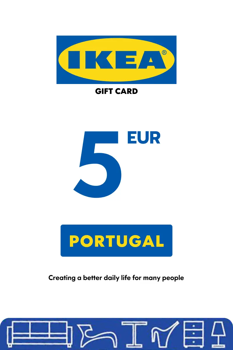 IKEA 5 EUR Gift Card (Portugal) - Digital Key