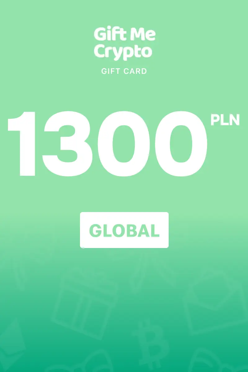 Gift Me Crypto 1300 PLN Gift Card (Global) - Digital Key