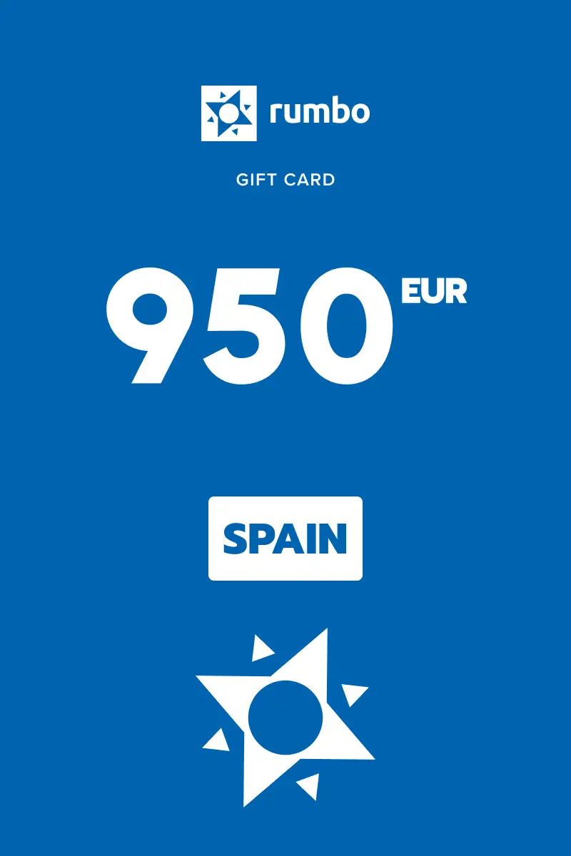 Rumbo 950 EUR Gift Card (Spain) - Digital Key