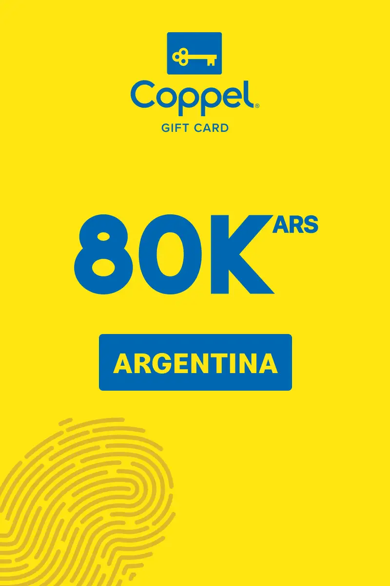 Coppel 80000 ARS Gift Card (Argentina) - Digital Key