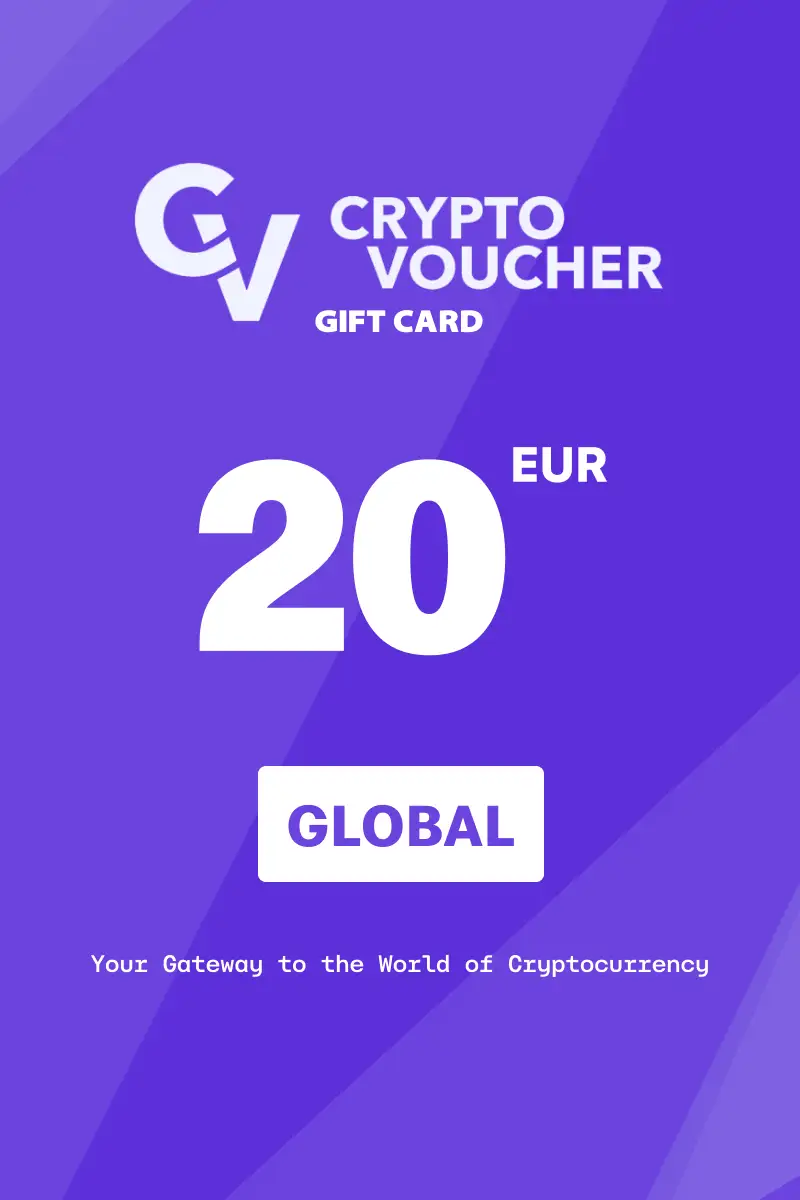 Crypto Voucher 20 EUR Gift Card (Global) - Digital Key