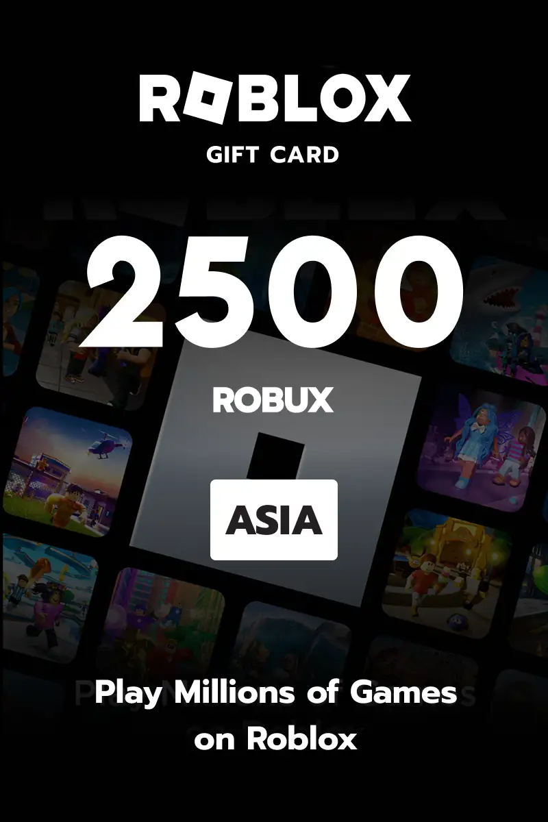Roblox 2500 Robux (Asia) - Digital Key