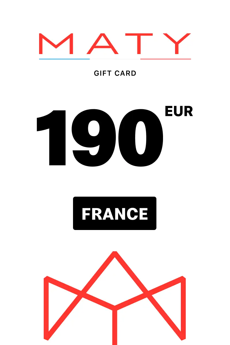 MATY 190 EUR Gift Card (France) - Digital Key