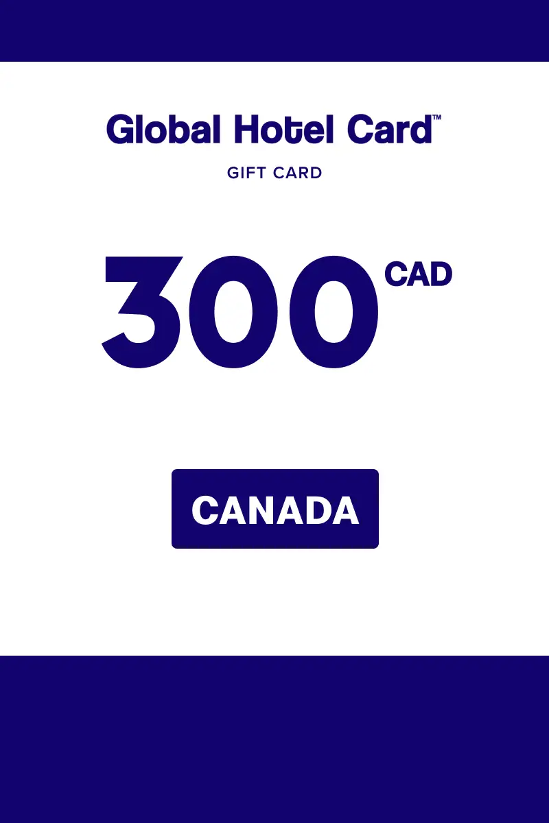 Global Hotel Card 300 CAD Gift Card (Canada) - Digital Key