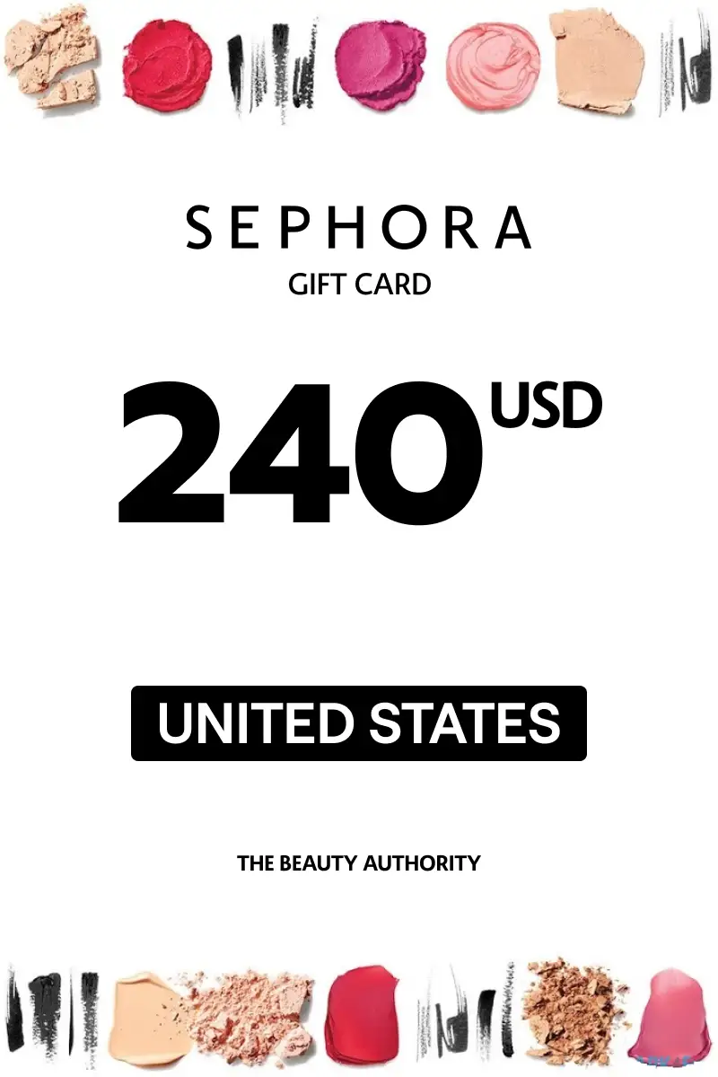 Sephora 240 USD Gift Card (United States) - Digital Key