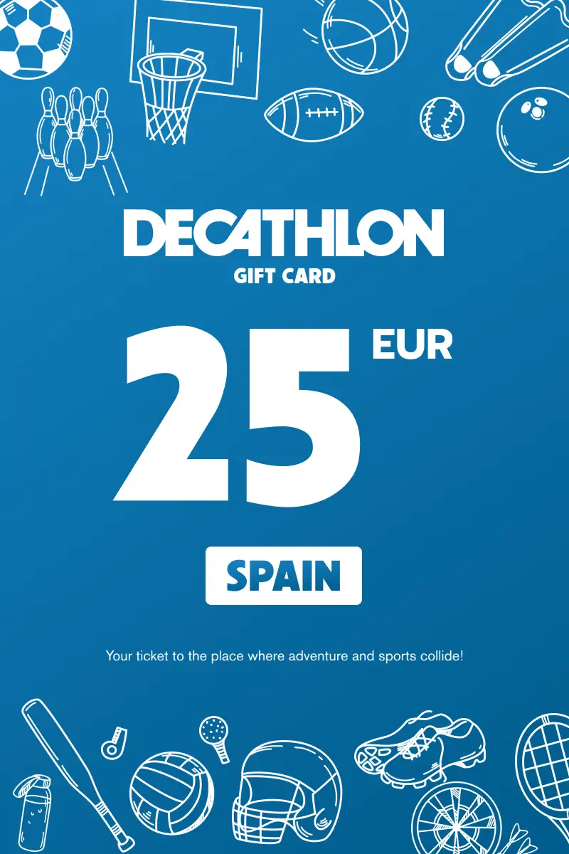 Decathlon 25 EUR Gift Card (Spain) - Digital Key