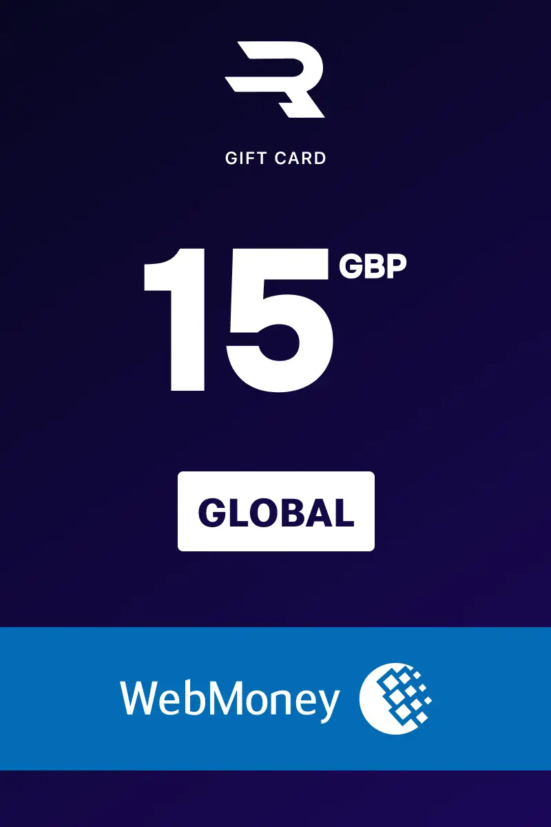 Rewarble WebMoney 15 GBP Gift Card (Global) - Rewarble - Digital Key