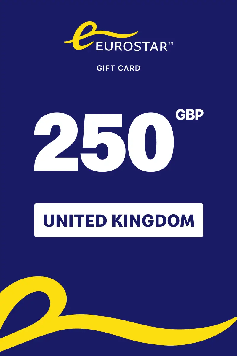 Eurostar 250 GBP Gift Card (United Kingdom) - Digital Key