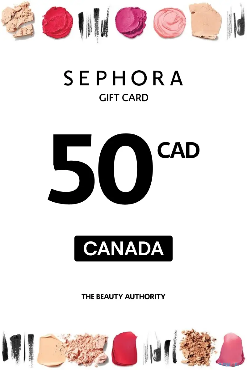 Sephora 50 CAD Gift Card (Canada) - Digital Key