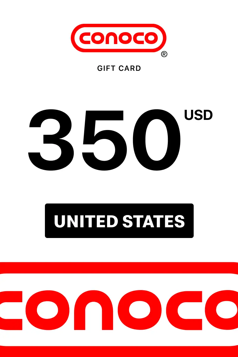 Conoco 350 USD Gift Card (United States) - Digital Key