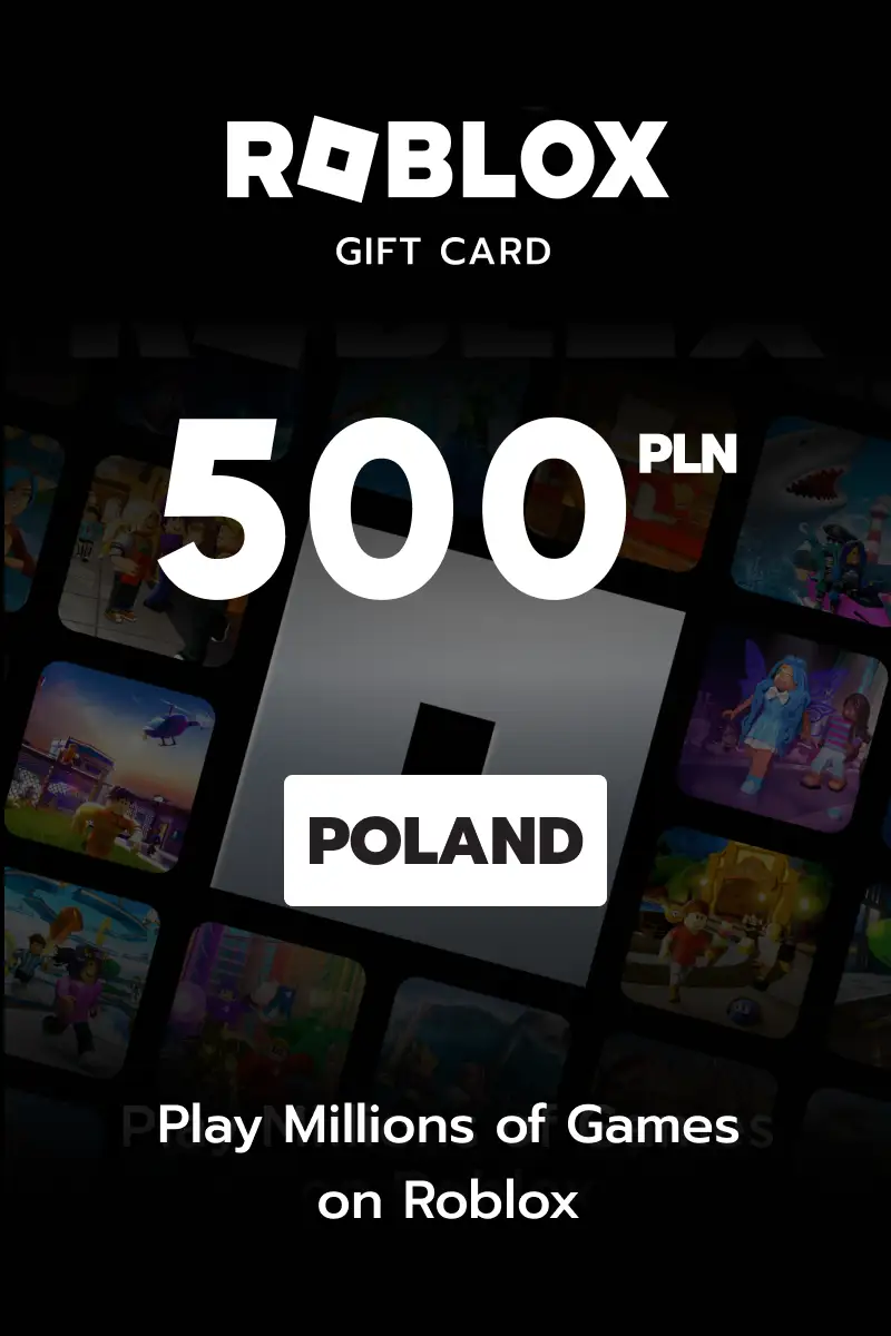 Roblox 500 PLN Gift Card (Poland) - Digital Key