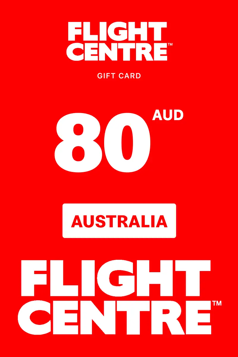 Flight Centre 80 AUD Gift Card (Australia) - Digital Key