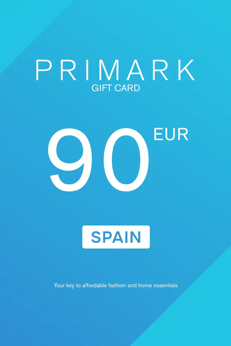 Primark 90 EUR Gift Card (Spain) - Digital Key