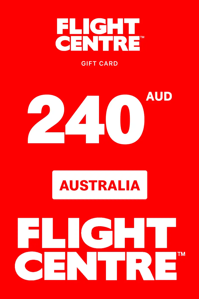 Flight Centre 240 AUD Gift Card (Australia) - Digital Key