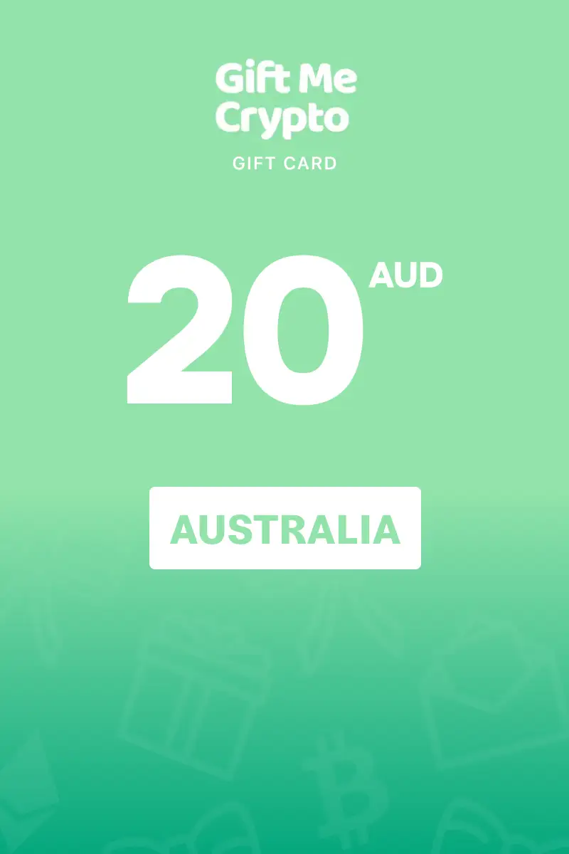 Gift Me Crypto 20 AUD Gift Card (Australia) - Digital Key