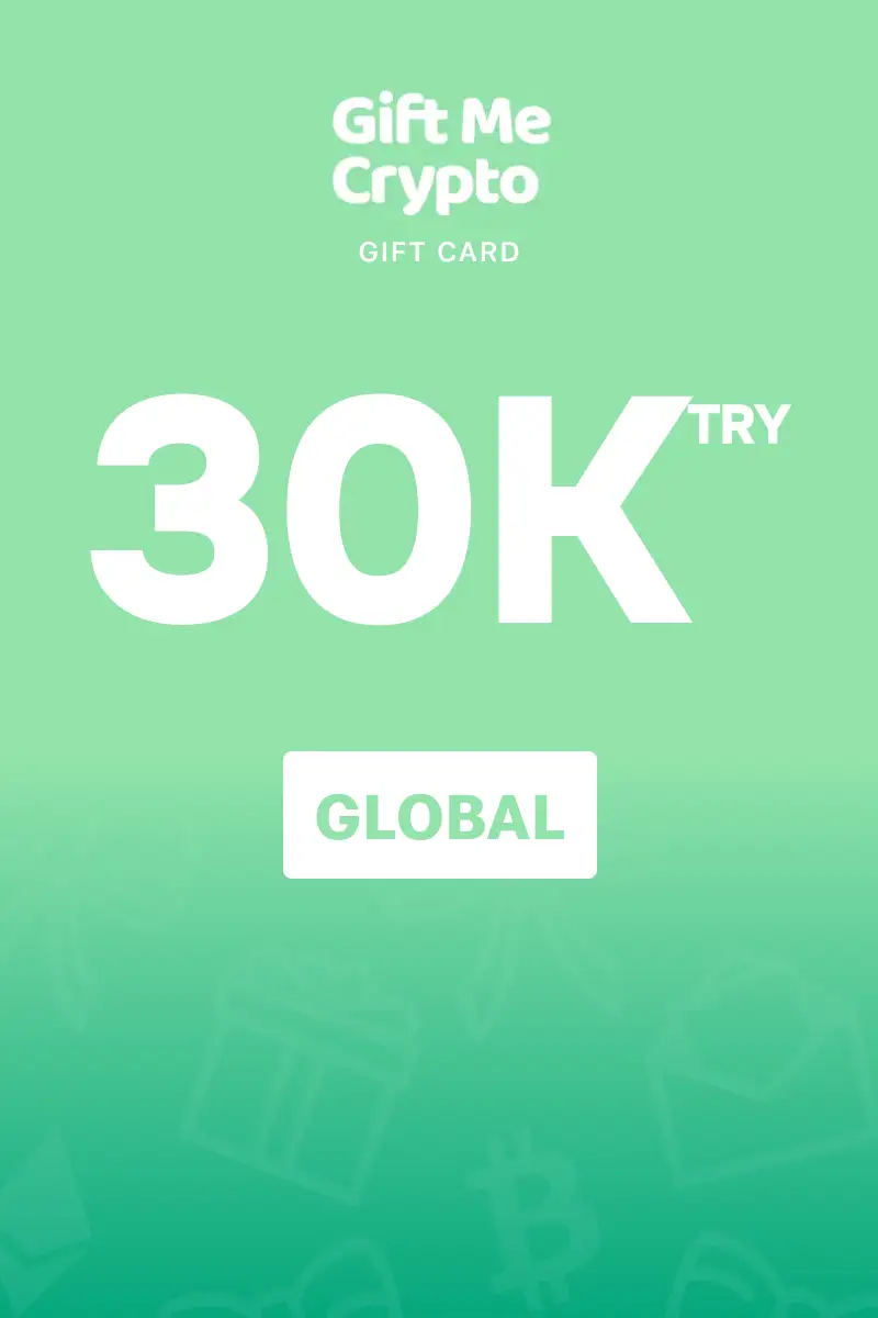 Gift Me Crypto 30000 TRY Gift Card (Global) - Digital Key