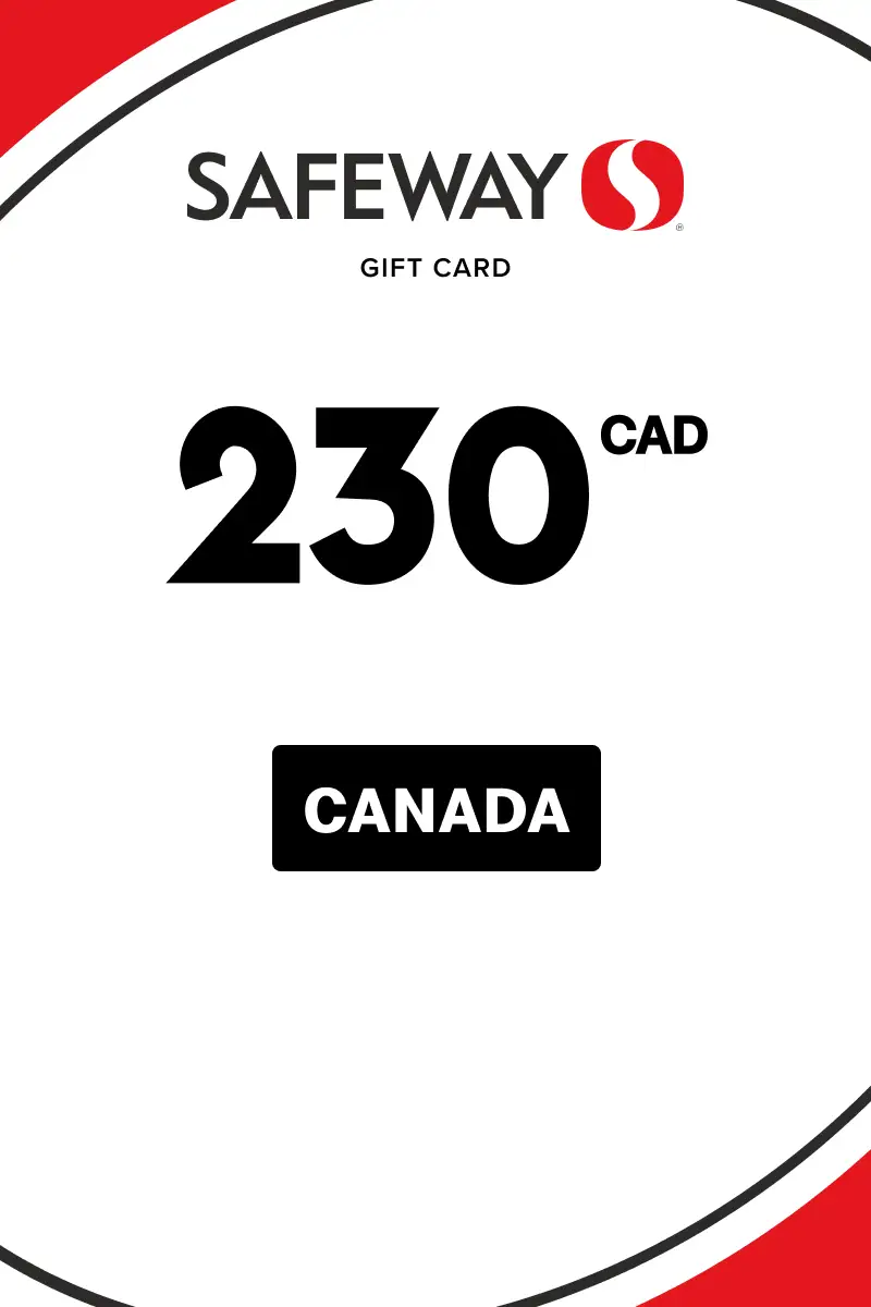 Safeway 230 CAD Gift Card (Canada) - Digital Key