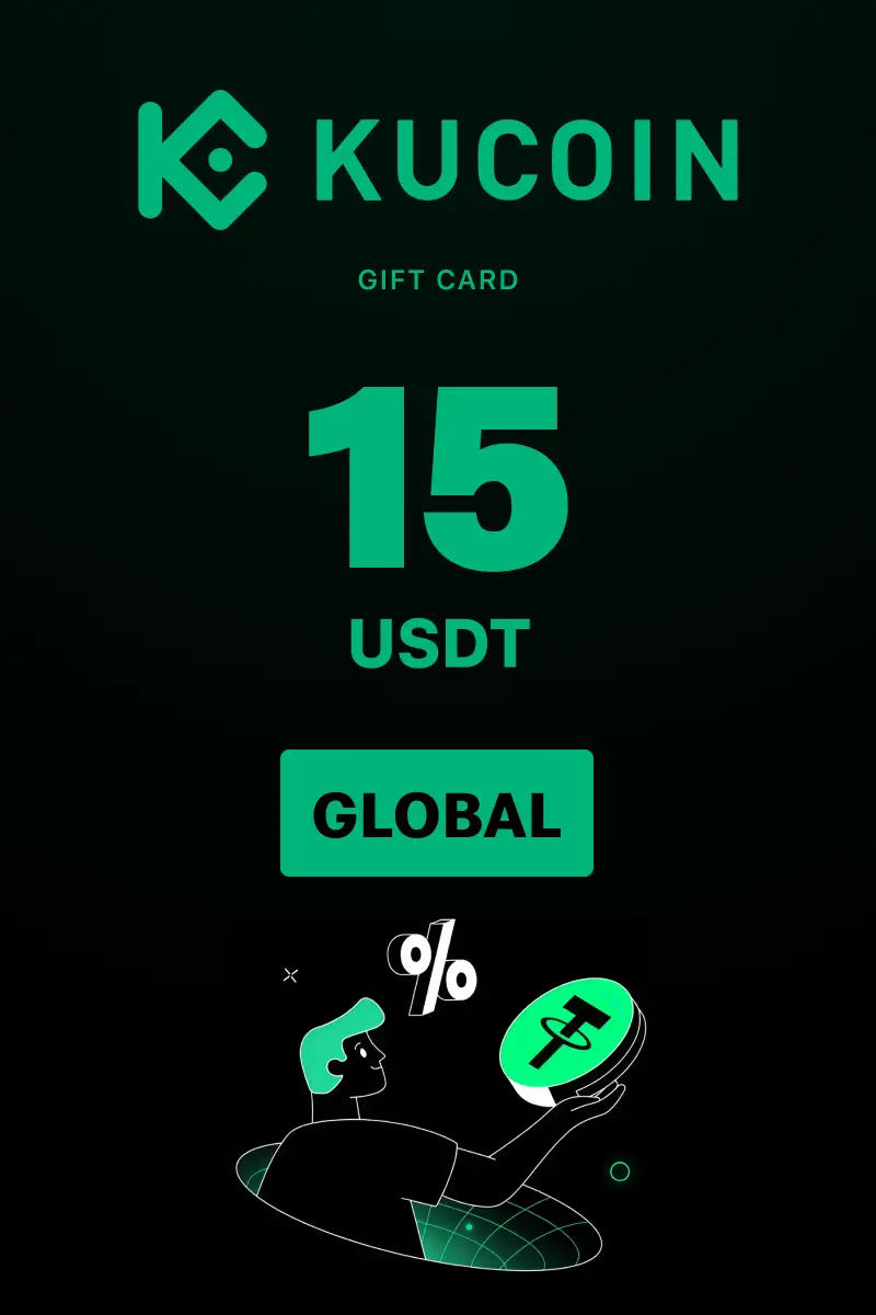 KuCoin Gift Card 15 USDT Gift Card (Global) - Digital Key