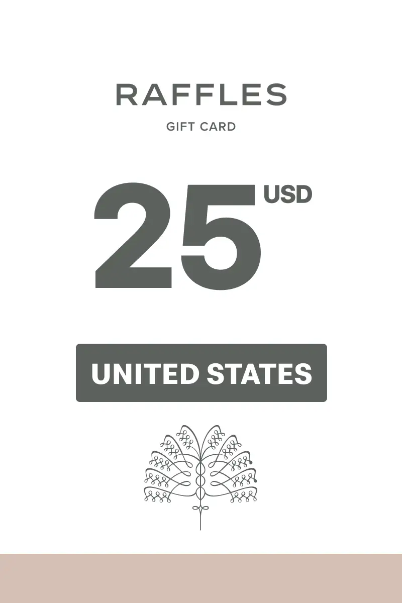 Raffles Hotels and Resorts 25 USD Gift Card (United States) - Digital Key