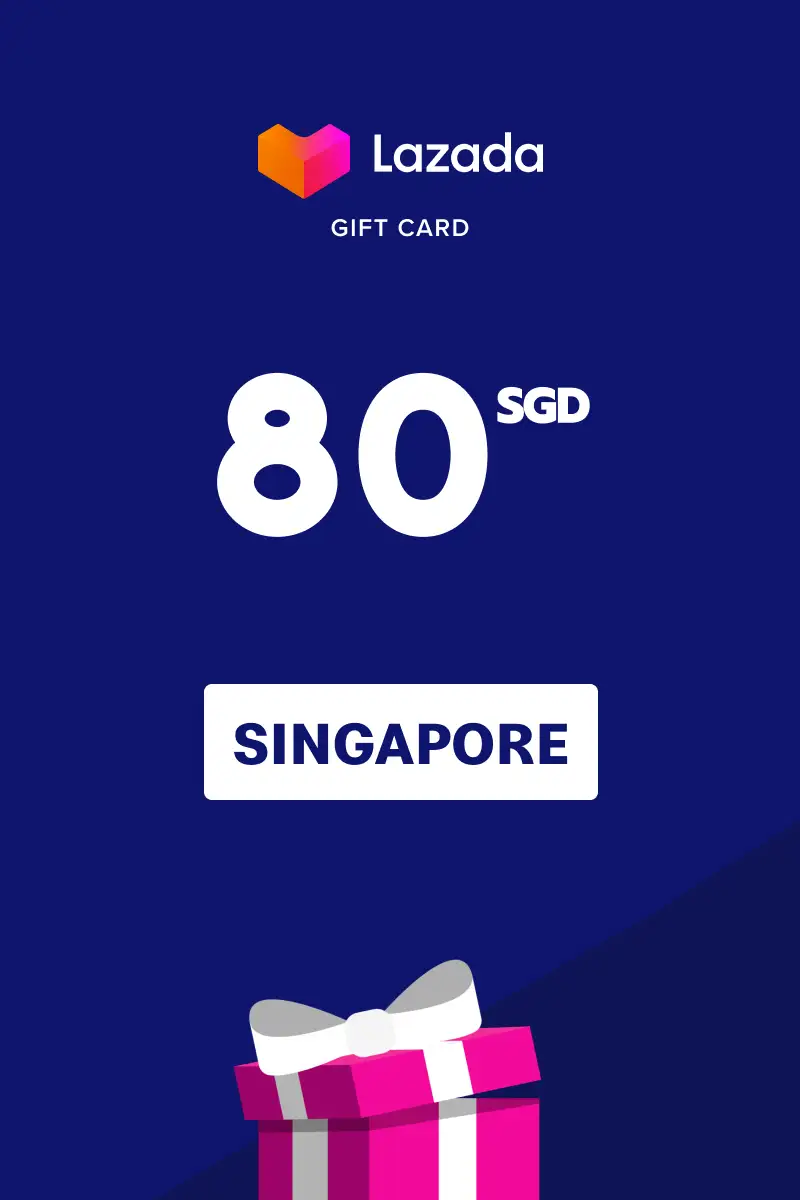 Lazada 80 SGD Gift Card (Singapore) - Digital Key