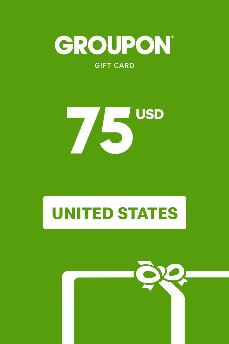 Groupon 75 USD Gift Card (United States) - Digital Key