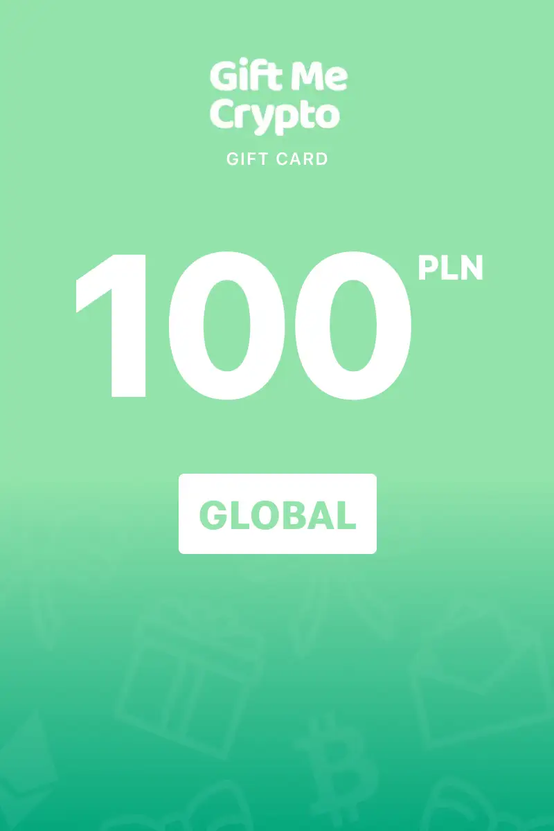 Gift Me Crypto 100 PLN Gift Card (Global) - Digital Key