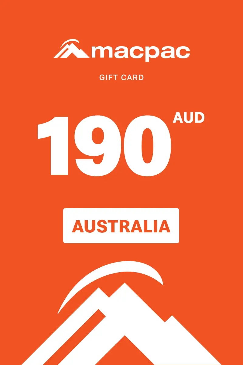 Macpac 190 AUD Gift Card (Australia) - Digital Key