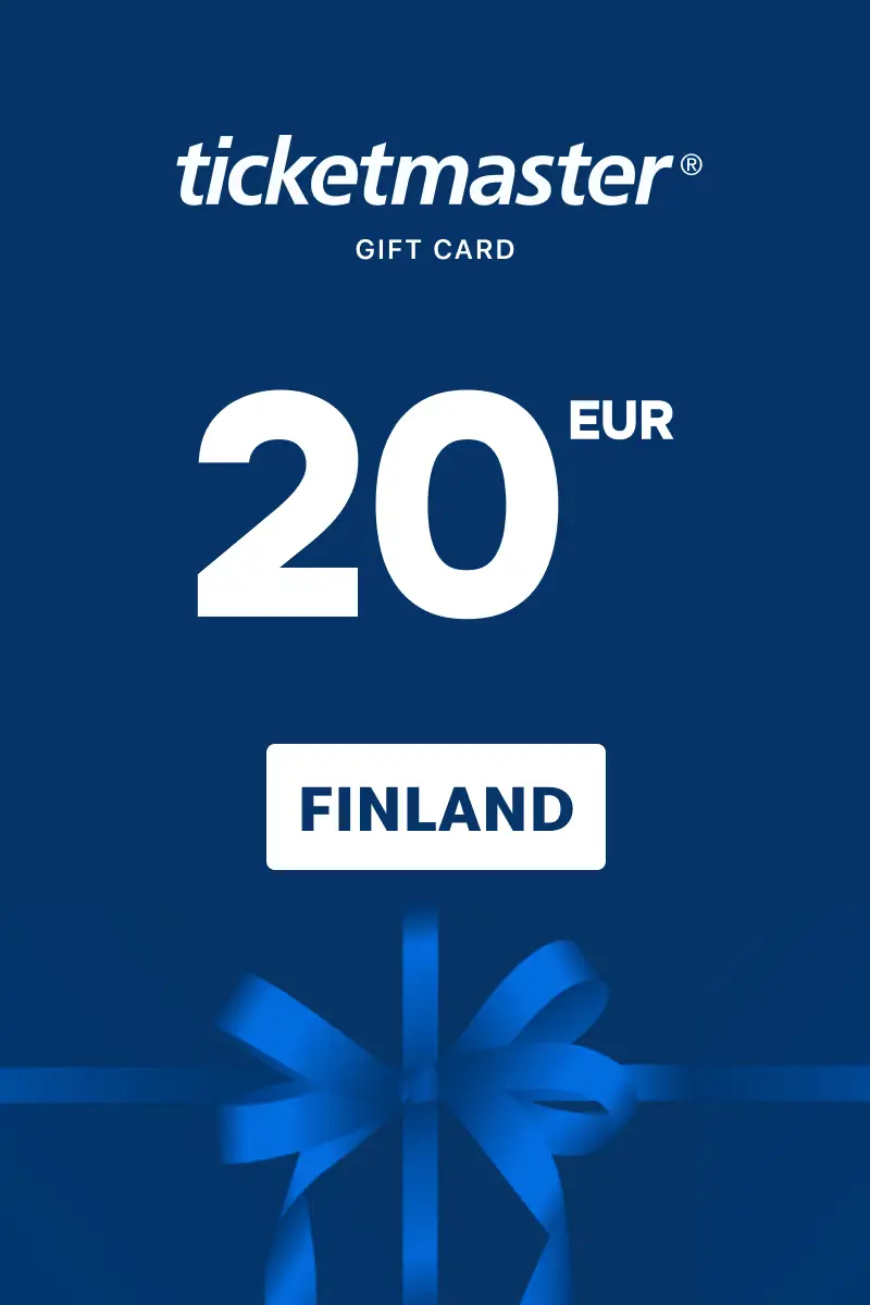 Ticketmaster 20 EUR Gift Card (Finland) - Digital Key