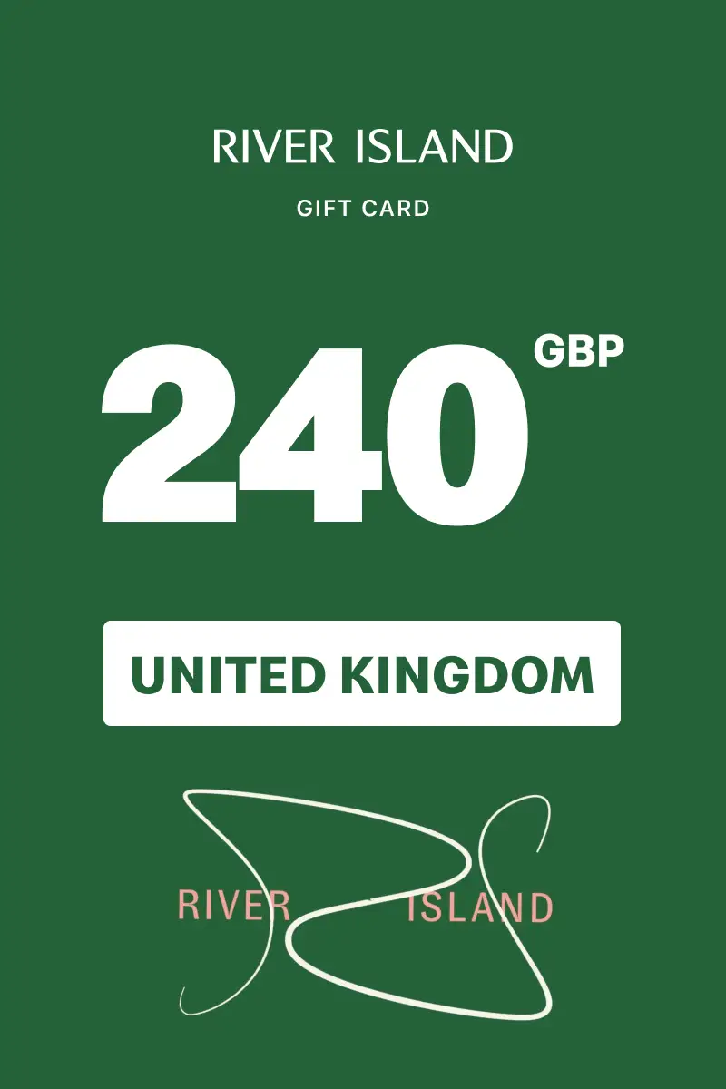 River Island 240 GBP Gift Card (United Kingdom) - Digital Key