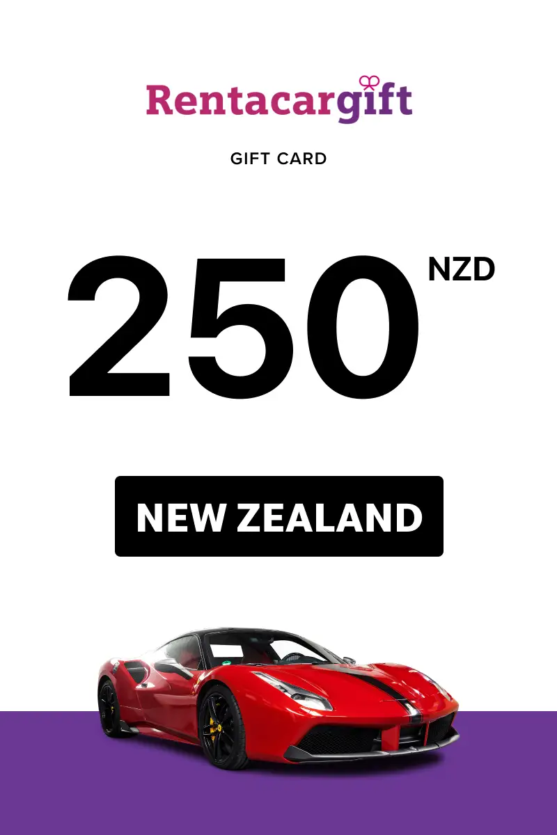 RentaCar Gift 250 NZD Gift Card (New Zealand) - Digital Key