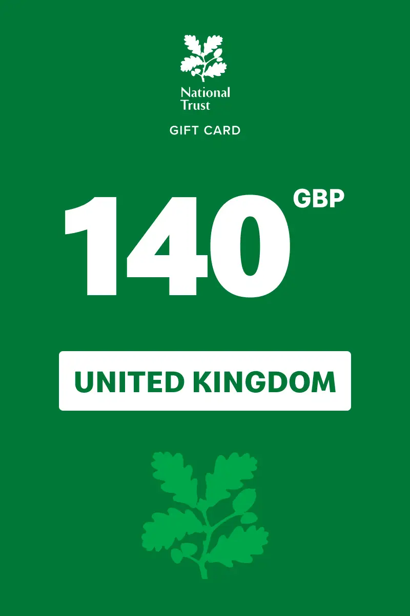 National Trust 140 GBP Gift Card (United Kingdom) - Digital Key