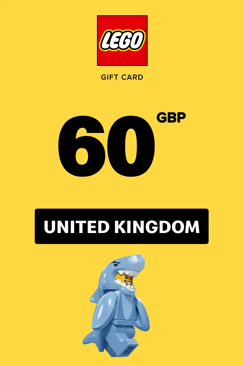 LEGO 60 GBP Gift Card (United Kingdom) - Digital Key