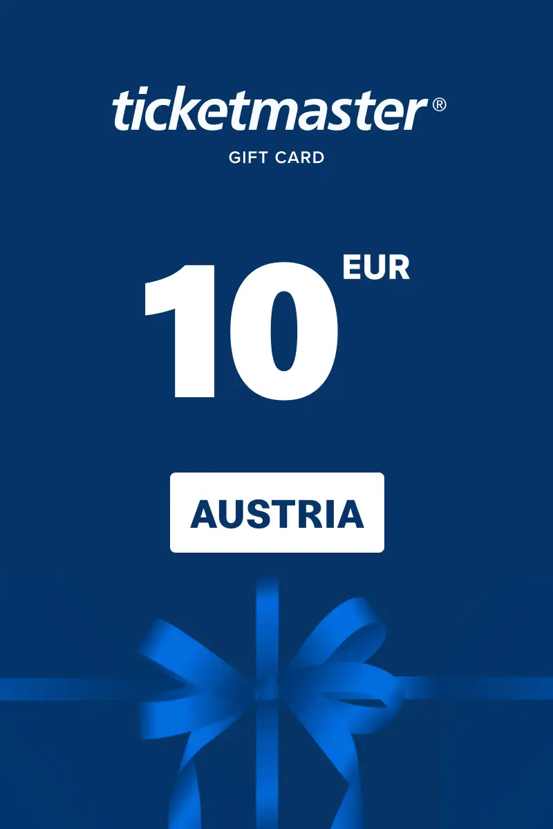 Ticketmaster 10 EUR Gift Card (Austria) - Digital Key