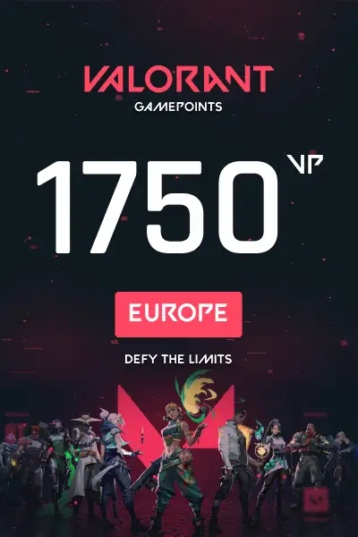 VALORANT 1750 Valorant Points (Europe) - Digital Key