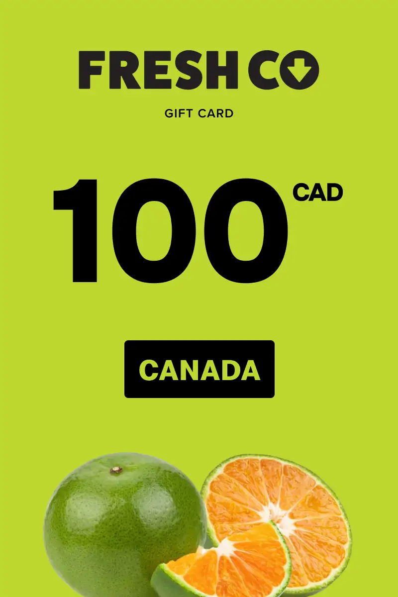 FreshCo 100 CAD Gift Card (Canada) - Digital Key