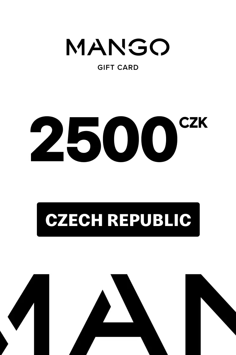 Mango 2500 CZK Gift Card (Czech Republic) - Digital Key